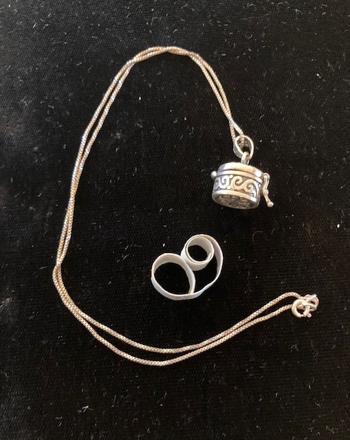 necklace and pendant